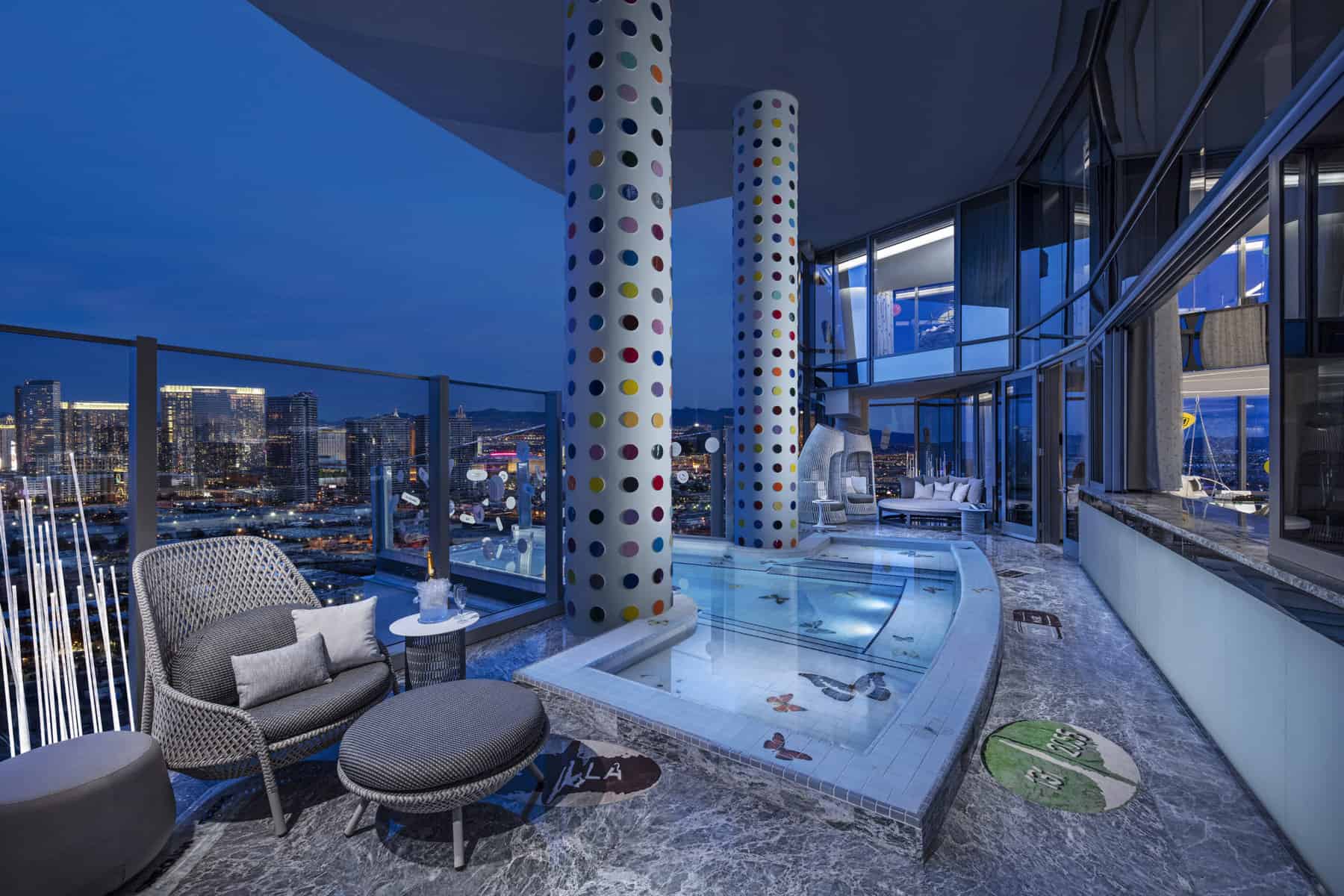 Empathy Suite at Palms Casino Resort Las Vegas pool