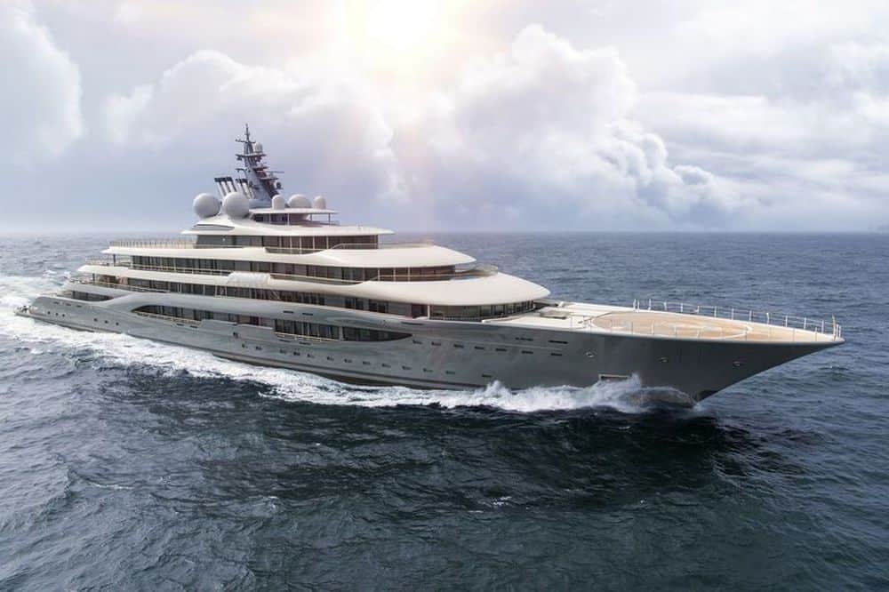 Lurssen Flying Fox yacht