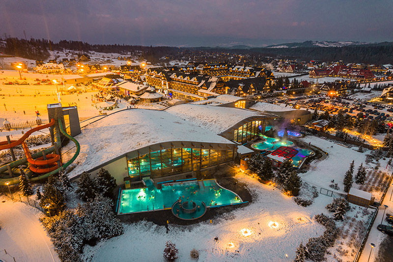 Bania Thermal Bath in Bialka, Zakopane Poland