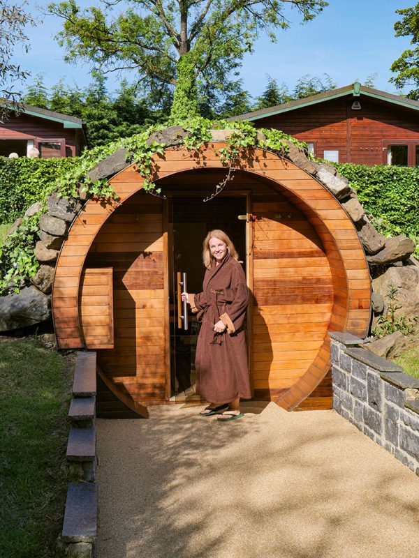 A sauna at Galgorm