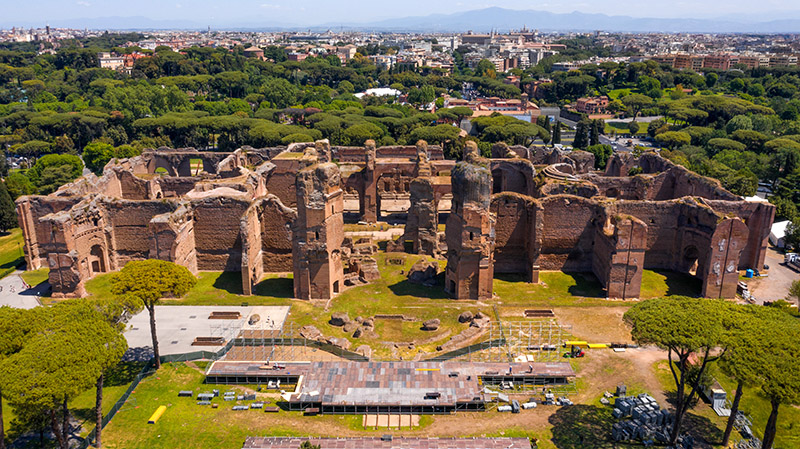 The ruins of Caracalla