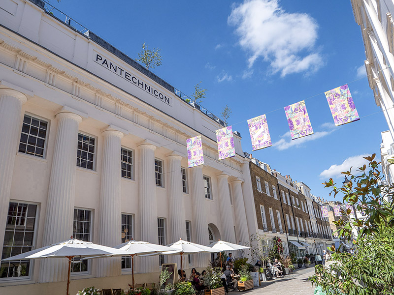 Pantechnicon on Motcomb Street