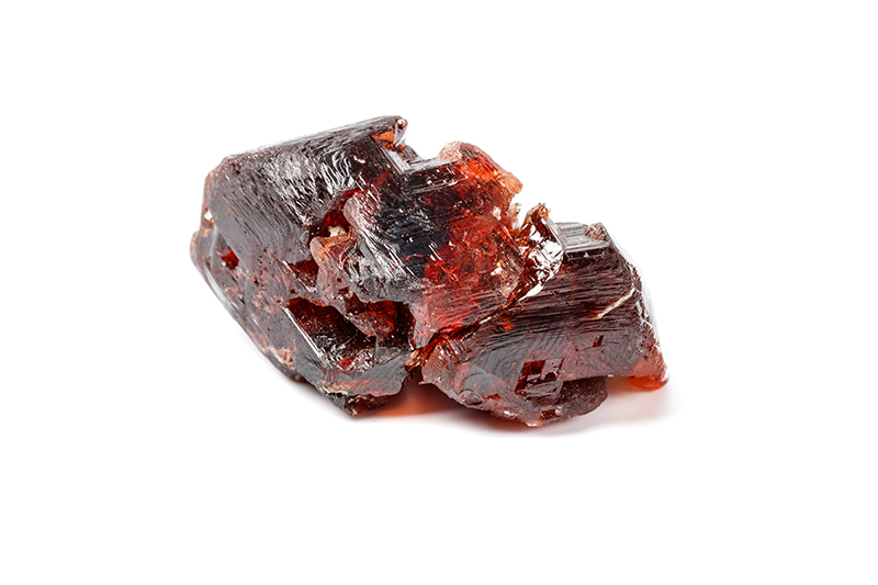 Macro mineral stone Garnet Spessartine