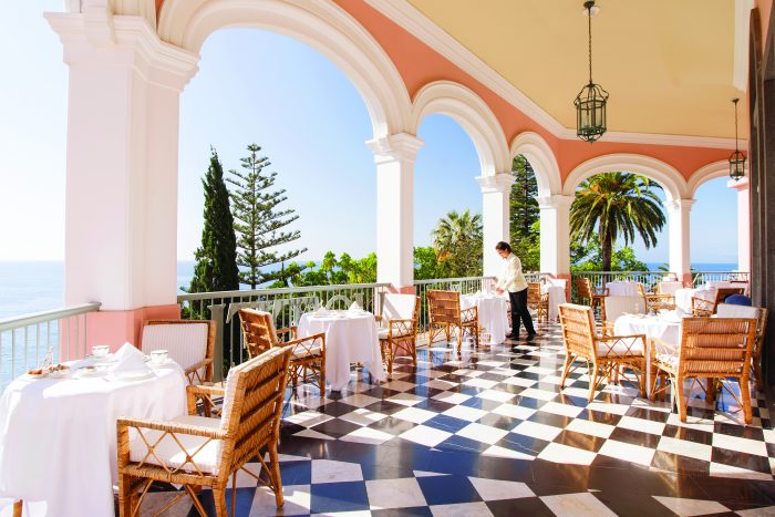 reid's palace hotel terrace madeira