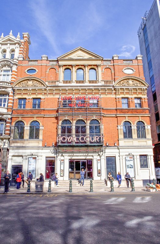 The Royal Court Theatre in Sloane Square