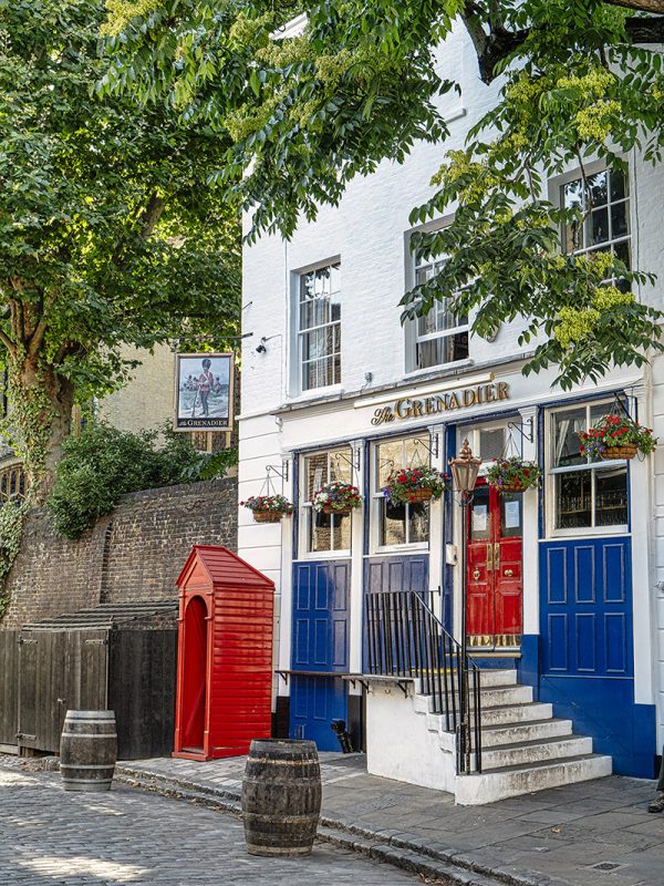 The Grenadier pub in Belgravia, London