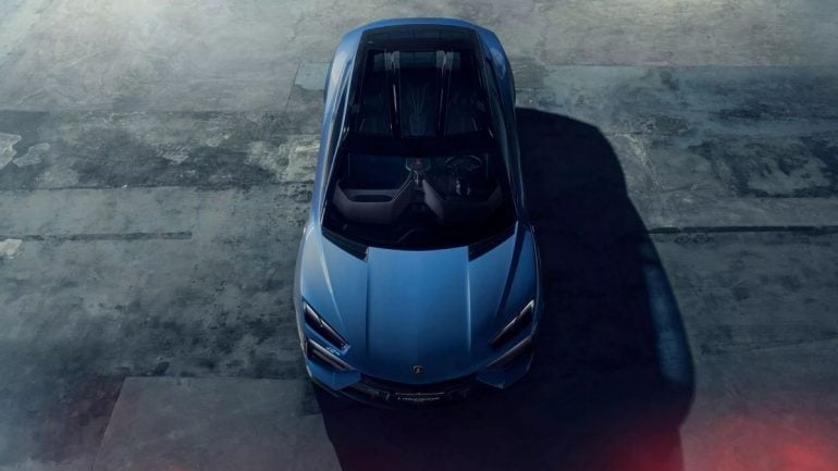 Lamborghini Lanzador - чисто электрический концепт 2+2 grand tourer мощностью 1341 л.с.