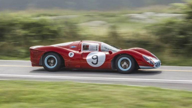 Невероятно редкий Ferrari 412P 1967 года продан