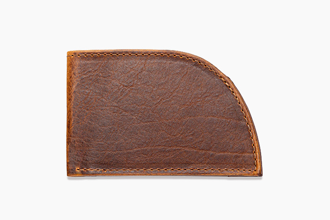 Rogue Industries American Bison Leather Front Pocket Wallet