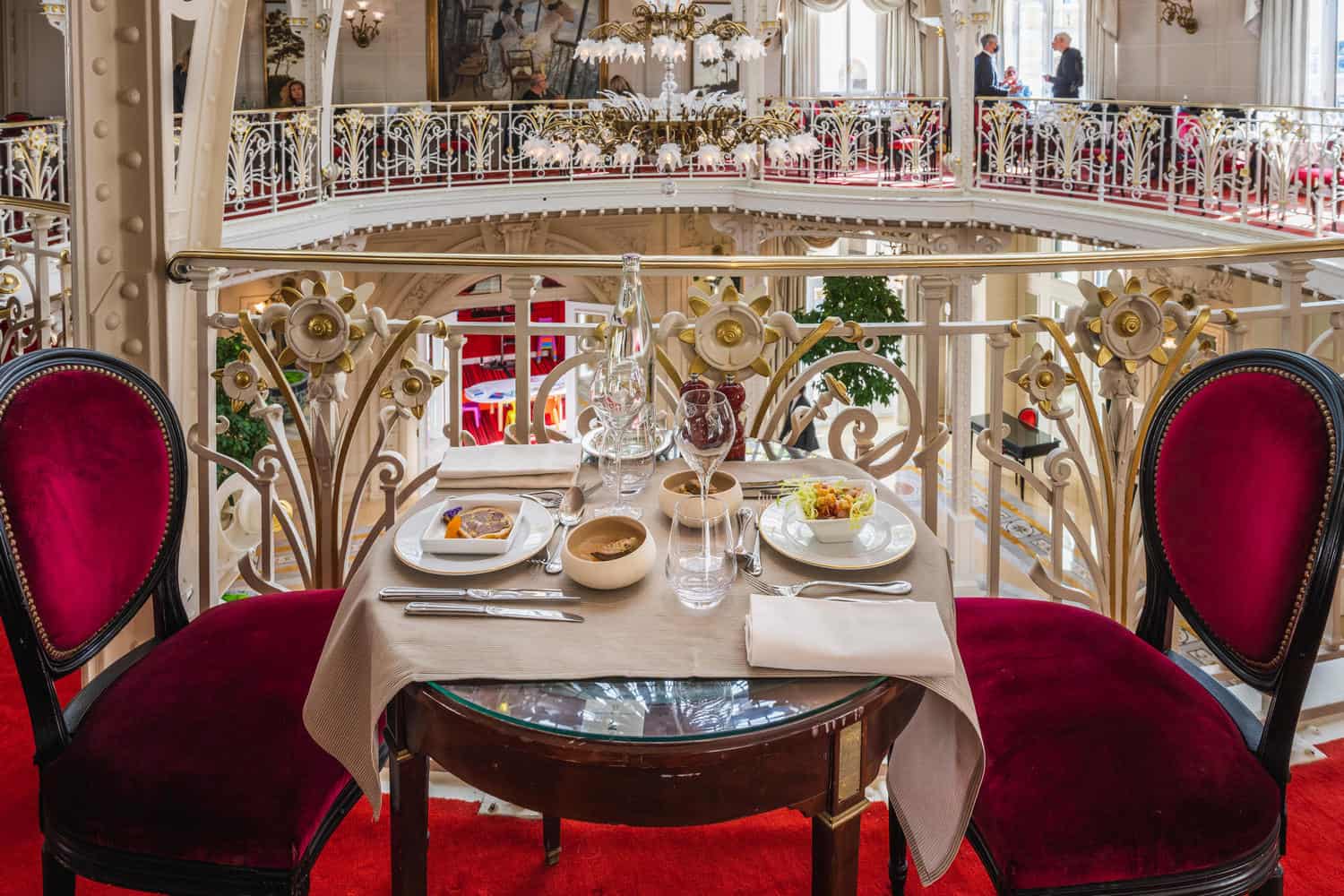 Breakfast at the Eiffel Mezzanine