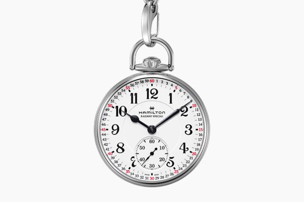 Карманные часы Hamilton American Classic RailRoad