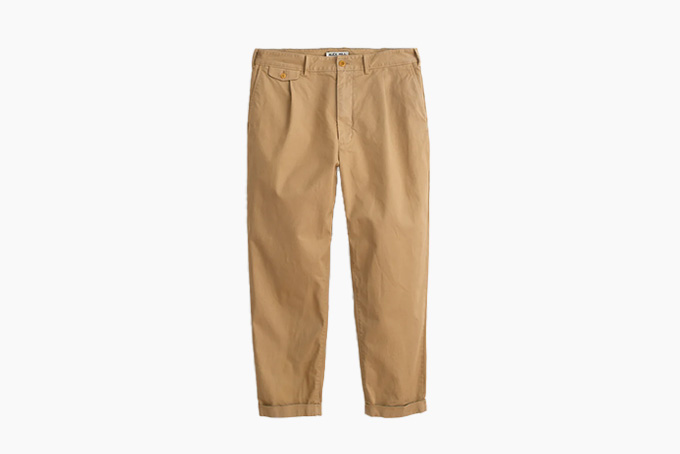 Alex Mill Standard Pleated Pant in Chino