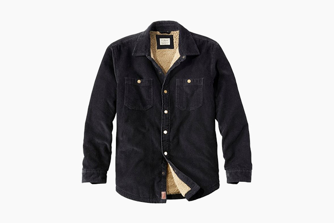 LL Bean 1912 Heritage Lined Shirt Jac