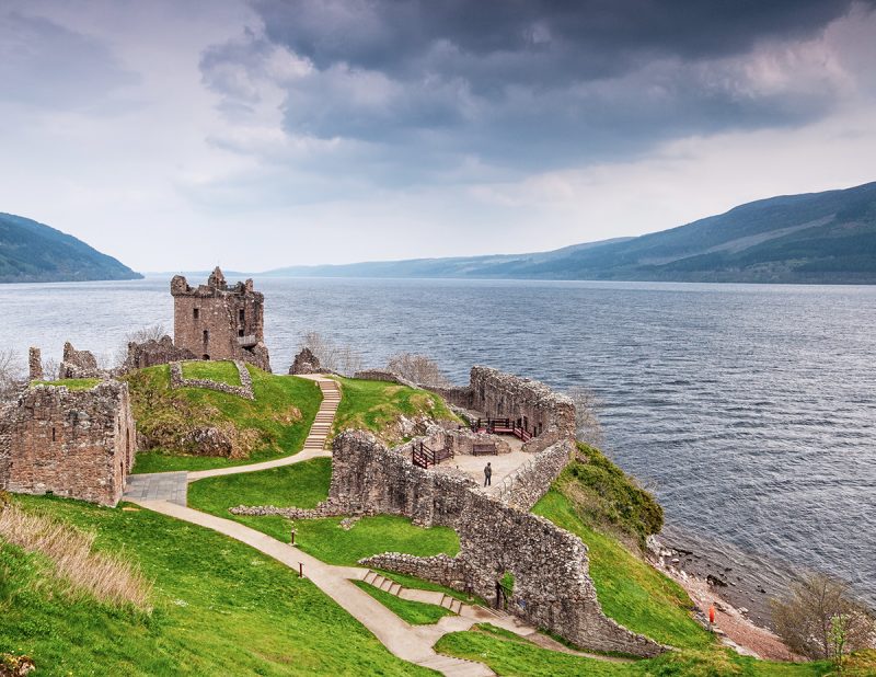 Loch Ness in Scotland