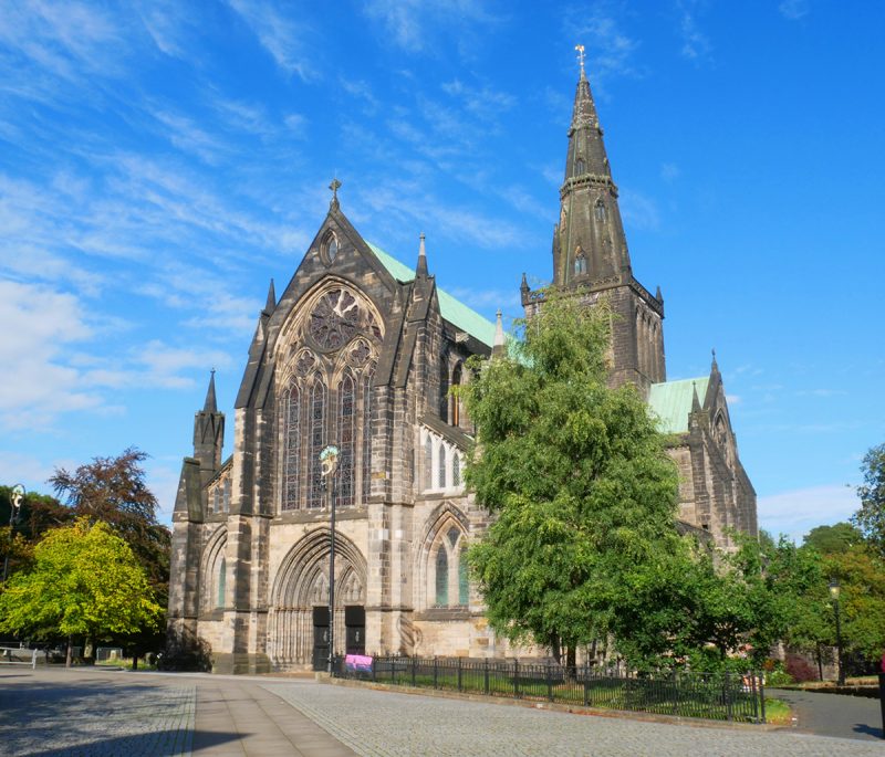 Glasgow Cathedral in Scotland