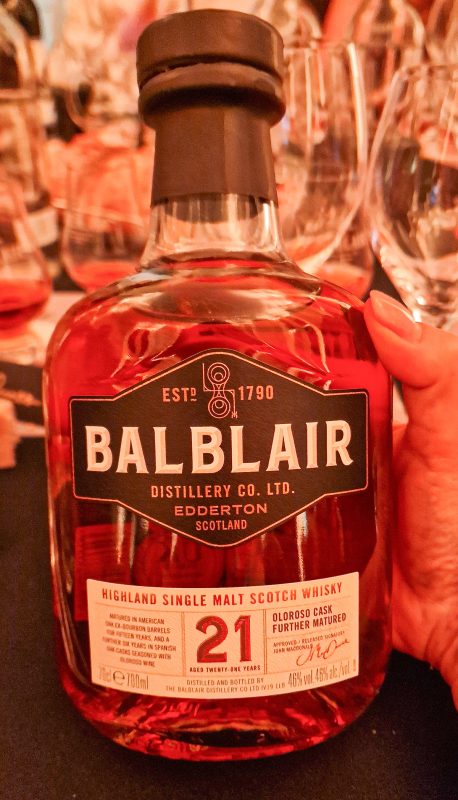 Balblair 21 Year Old single malt whisky