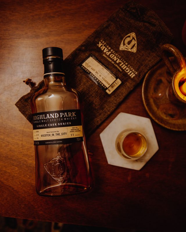 Highland Park single malt Scotch whisky