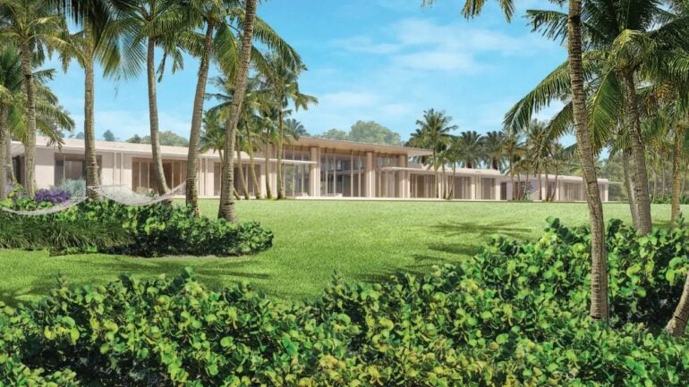 Посмотрите на планы уроженца Флориды Кена Гриффина построить второй по стоимости дом в мире в Палм-Бич.