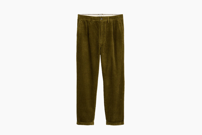 Alex Mill Standard Pleated Pant in Corduroy