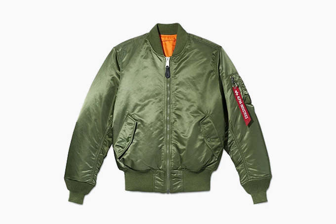 Alpha Industries Mens MA 1 Flight Bomber Jacket