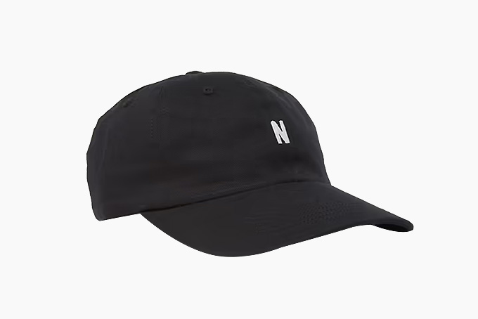 Бейсболка Norse Projects Logo Embroidered Cotton Twill Baseball Cap