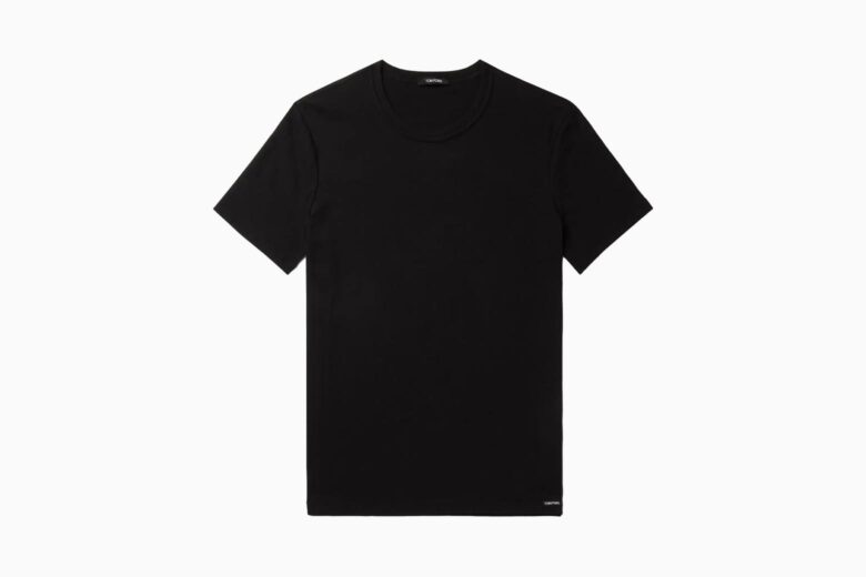 лучшие мужские футболки tom ford slim fit stretch cotton jersey t shirt обзор - Luxe Digital