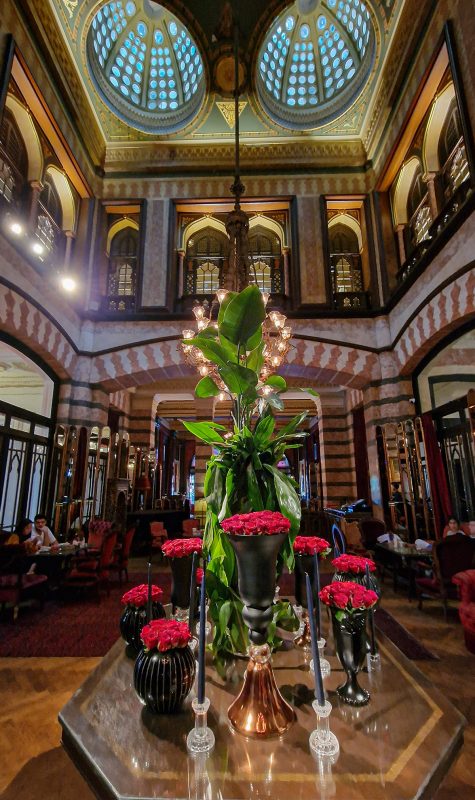 Pera Palace hotel lobby