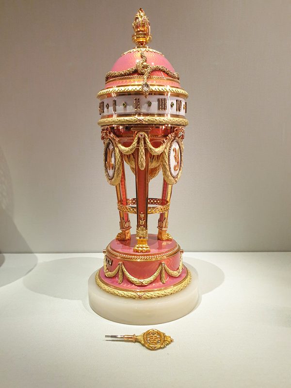 The Yusupov Clock Egg by Fabergé