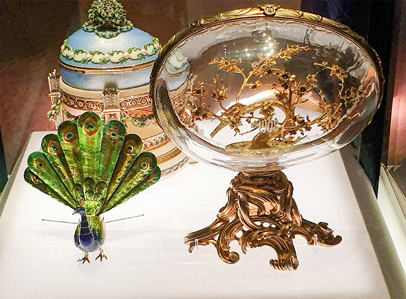 The Peacock Fabergé egg