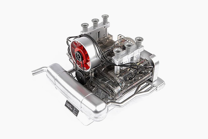 Franzis Porsche Museum Edition 911 Boxer Engine Model Kit