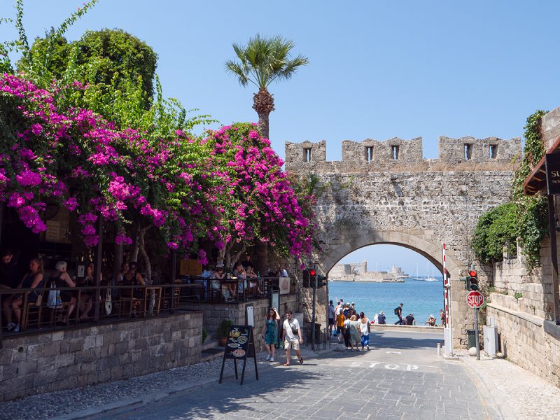 Rhodes is one of the best Mediterranean cruise ports