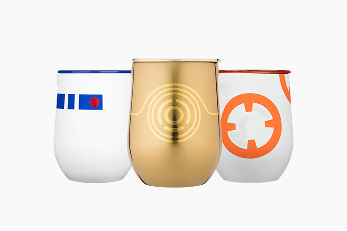 Corkcicle Star Wars Droids Stemless Set