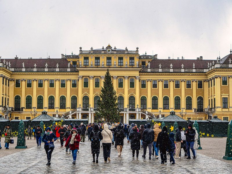 Schonbrunn Palace Christmas Market