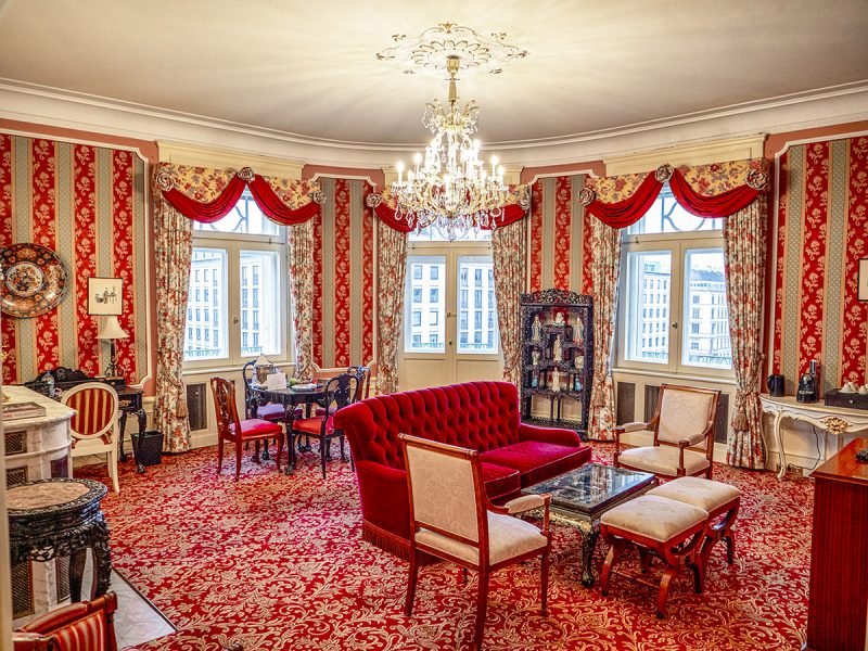 The Chinoiserie Room of our Opera Suite