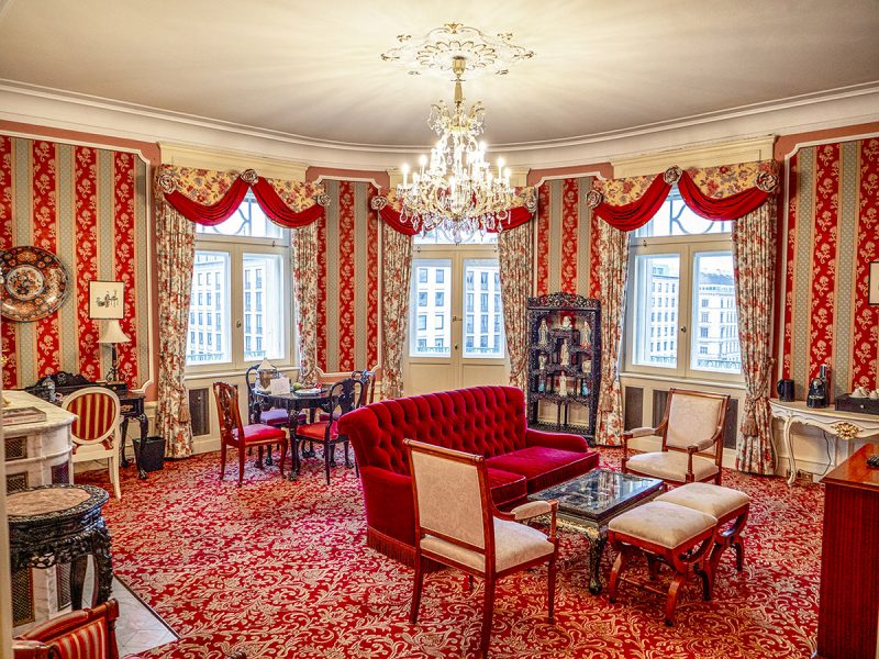 The Chinoiserie Opera Suite at Hotel Bristol Vienna