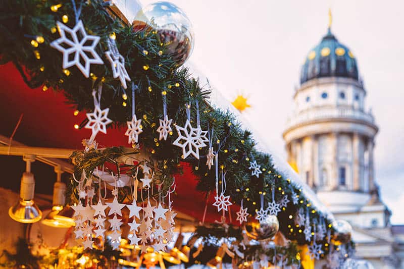 Christmas Market in Gendarmenmarkt square in Berlin, Germany