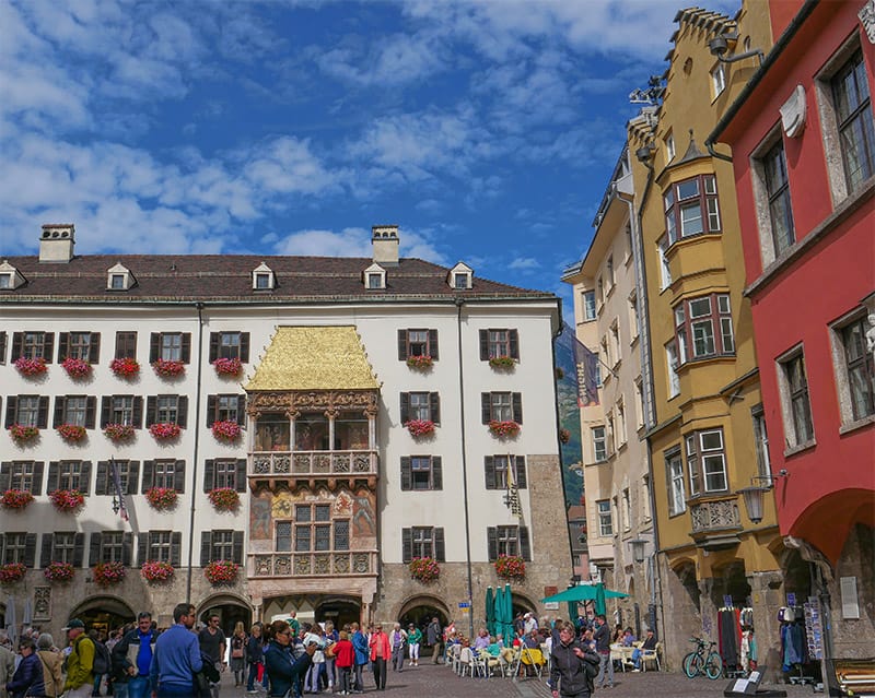 The Golden Roof in Innsbruck, Austria