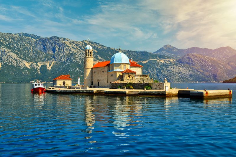 Our Lady of the Rocks in Perast, Kotor Bay