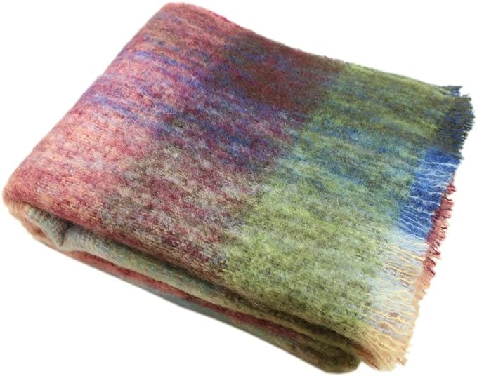 Irish wool throw