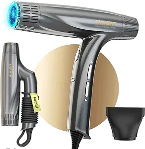 Fast drying foldable hairdryer