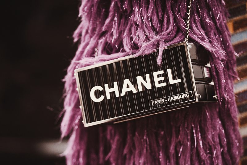 Chanel Shipping Container Clutch