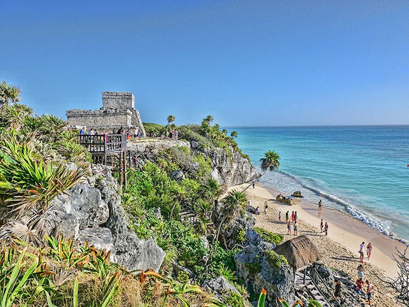 Tulum Mayan Ruins on the Riviera Maya, Mexico