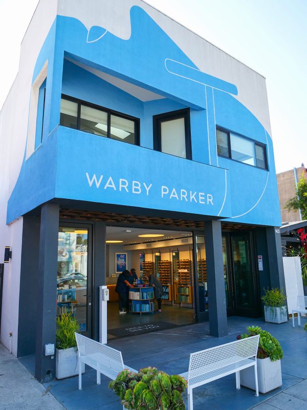 Warby Parker store in Los Angeles