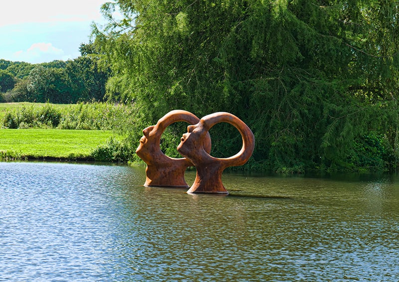 Sculpture by the Lakes near Dorchester, Dorset, UK