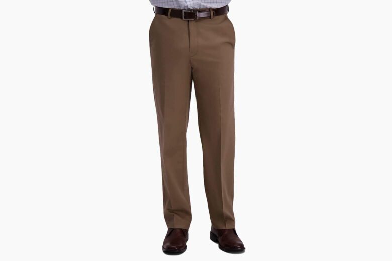 best pants men haggar premium khakis review - Luxe Digital