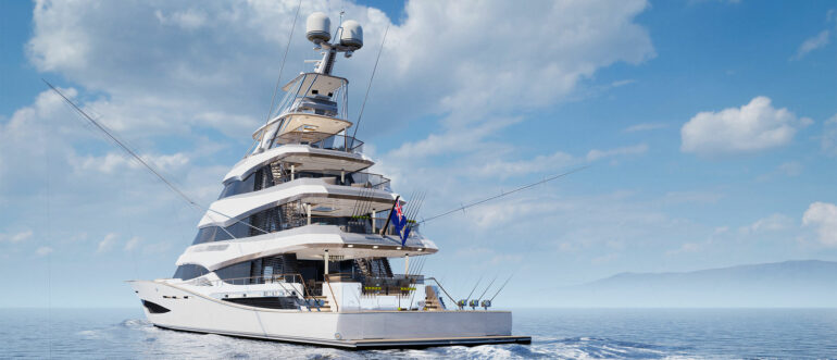 Самая большая в мире спортивная рыболовная яхта Royal Huisman Project 406