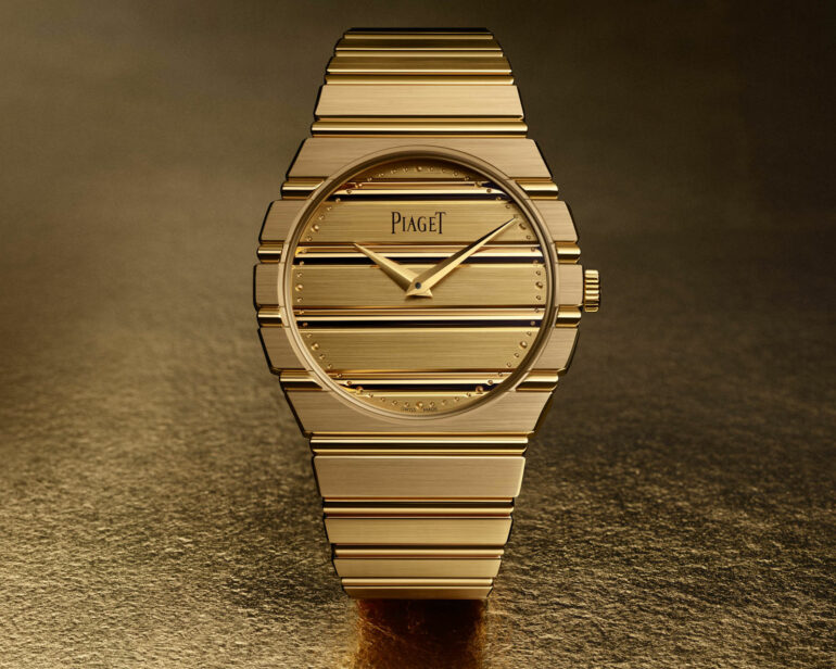 Piaget отдает дань уважения 80-м годам, выпуская часы из чистого золота стоимостью 73 000 долларов