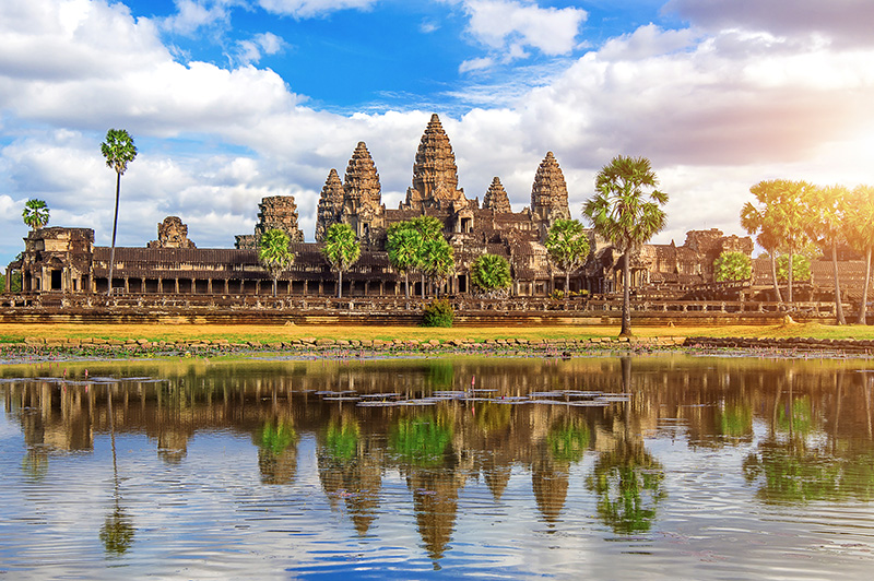 Angkor Wat Temple in Siem Reap Cambodia