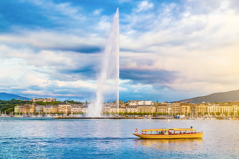 Lake Geneva, Switzerland