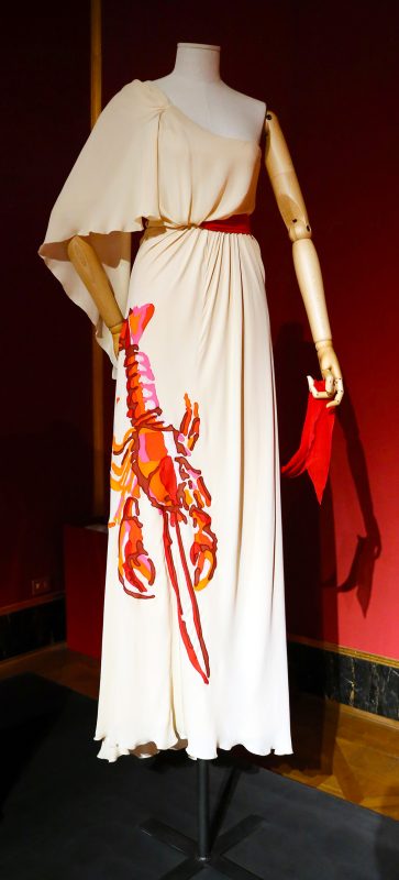 Schiaparelli lobster dress